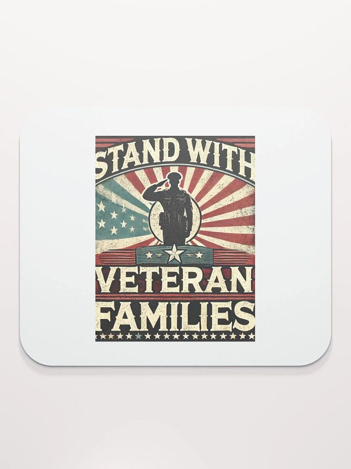 Veteran Salute Mouse Pad product image (2)