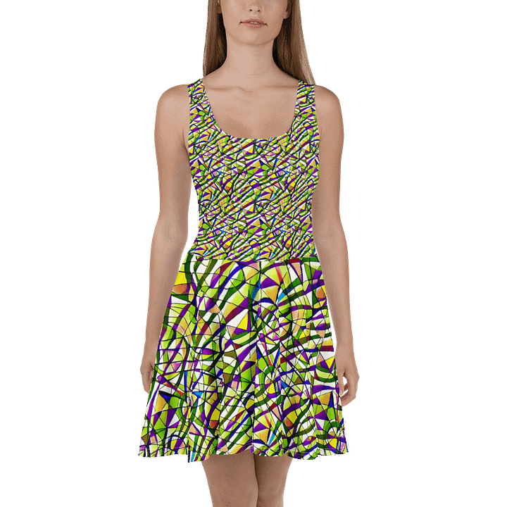 Stained Glass Skater Dress product image (2)