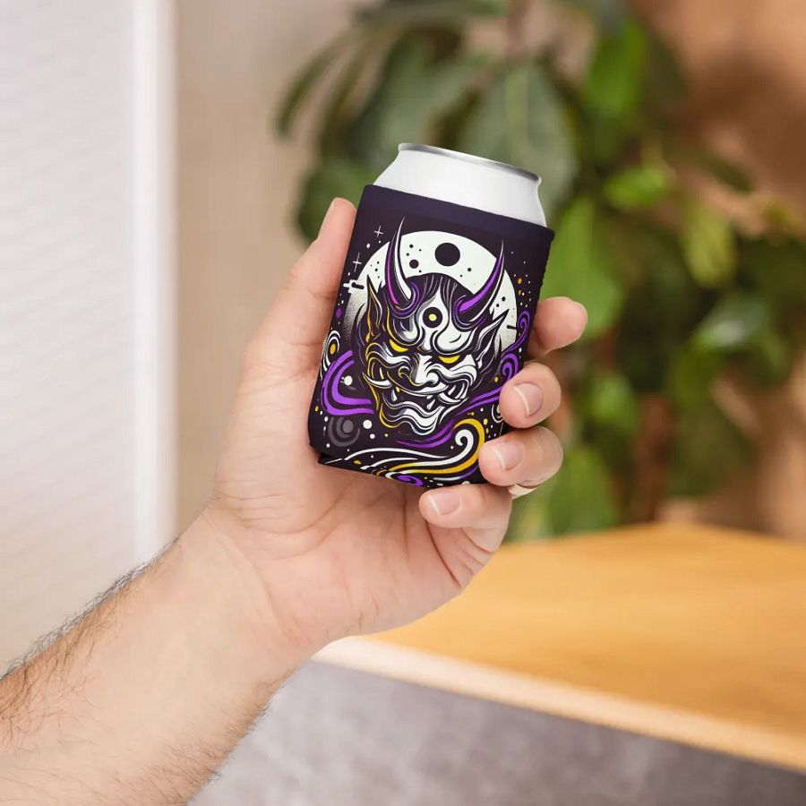 Celestial Mask Can Cooler product image (6)