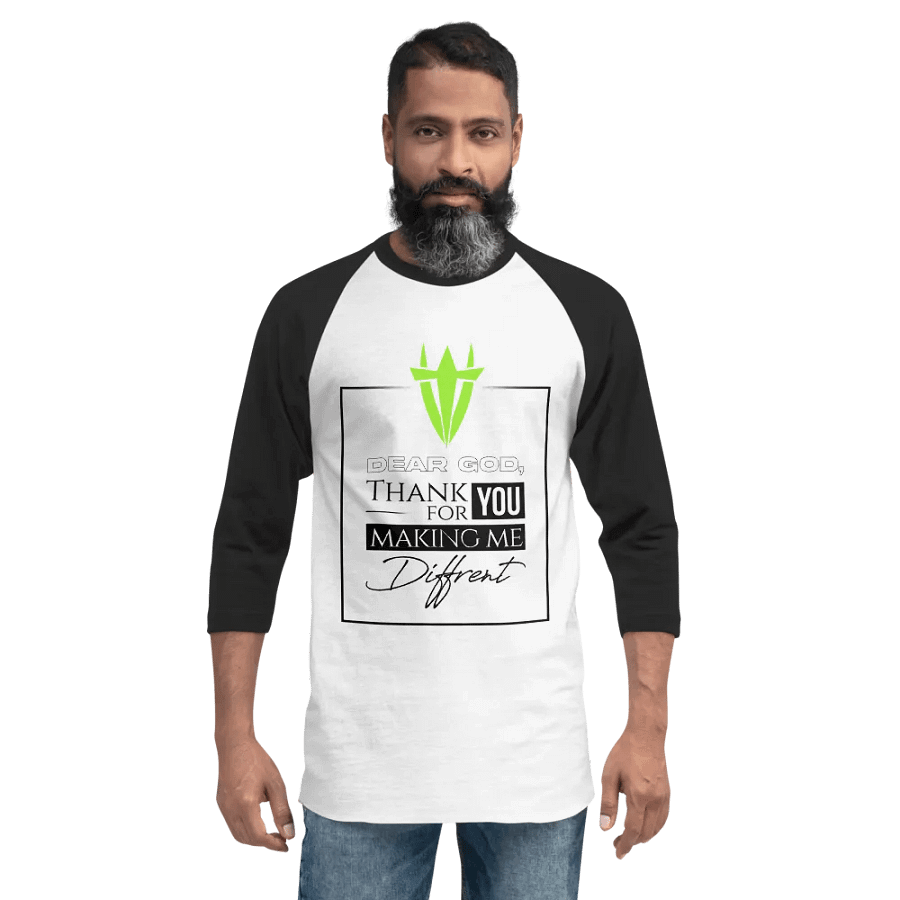 Jersey Raglan Tee: Dear God product image (6)
