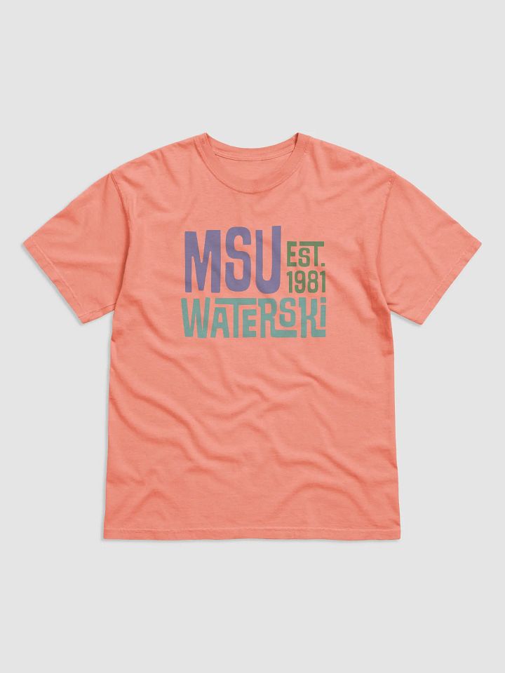 MSU Waterski Funky Tee product image (25)