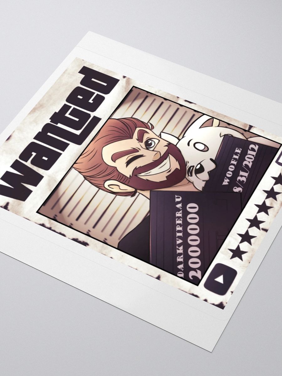 Wanted Poster Sticker product image (5)