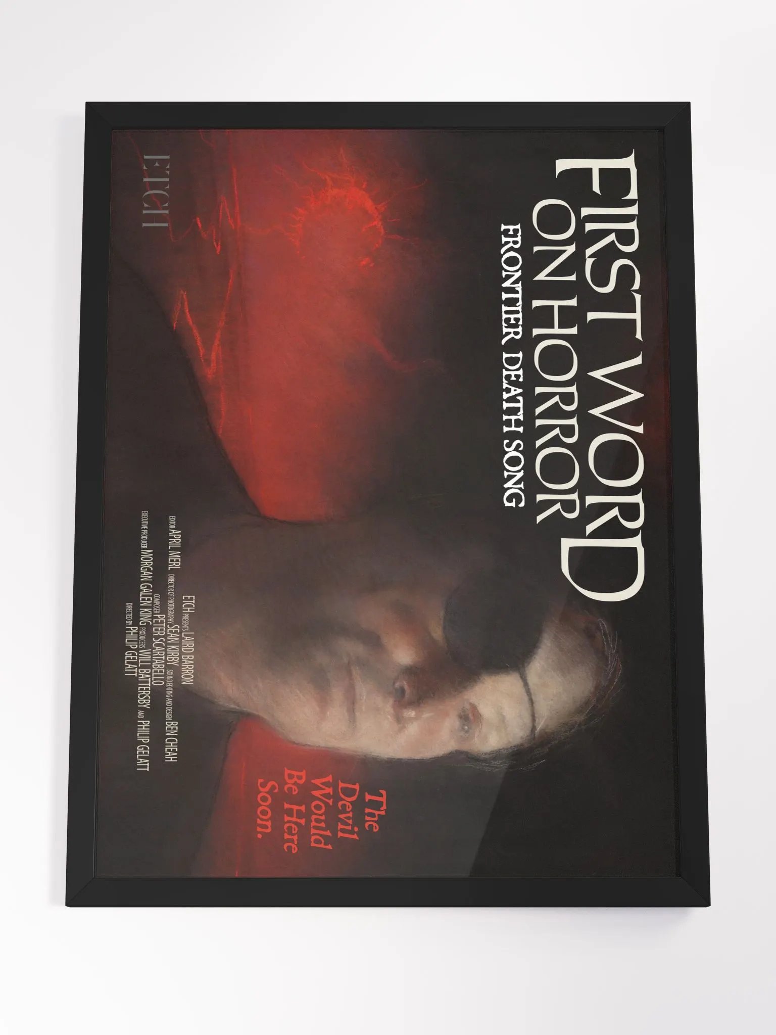 Frontier Death Song Framed Poster product image (4)