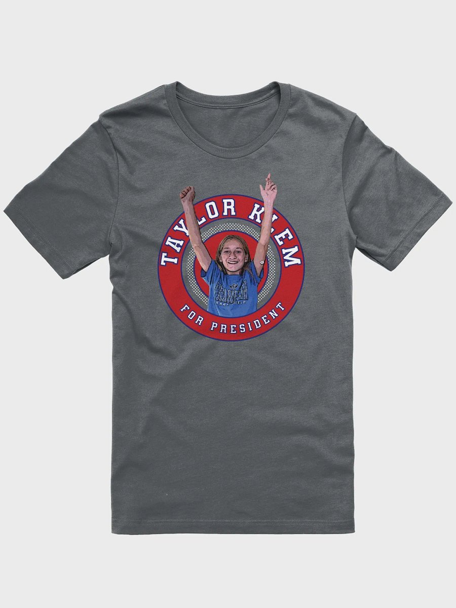 Taylor Klem for President T-Shirt - White Dots product image (1)