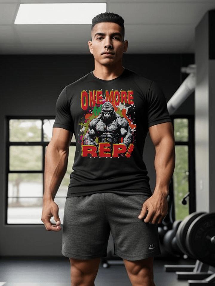 One More Rep Gorilla Fitness Gym Bodybuilding Weightlifting product image (2)