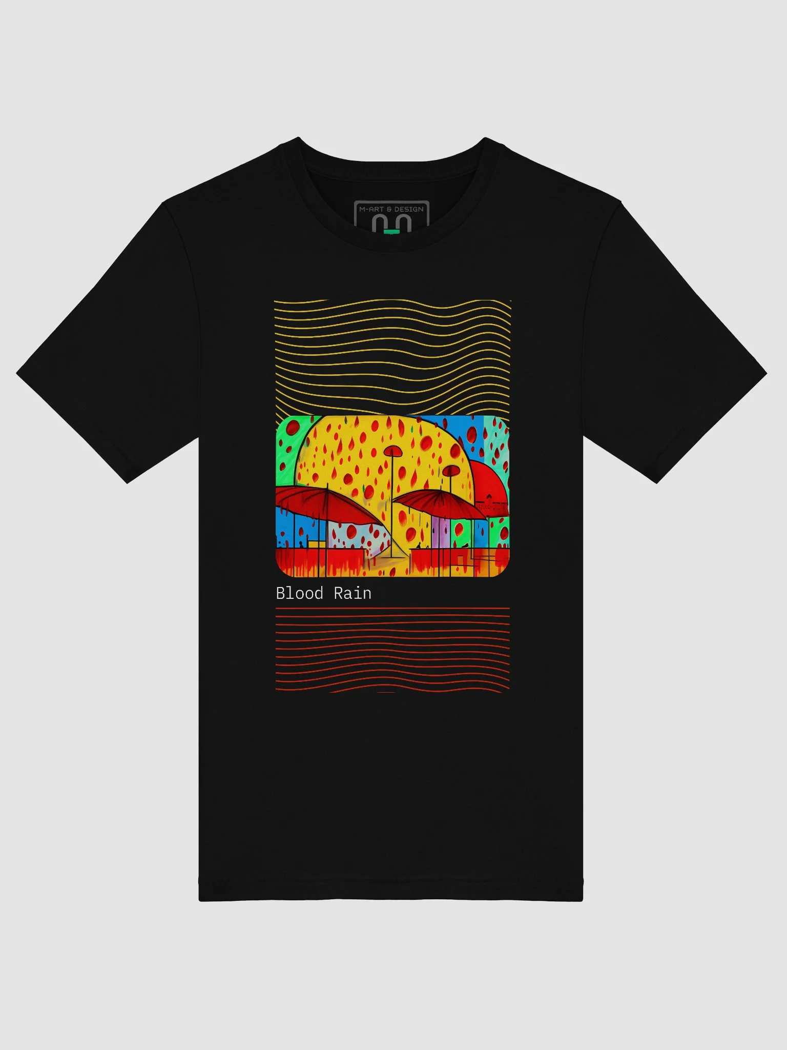 Vibrant Umbrella Symphony T-Shirt - Blood Rain product image (5)