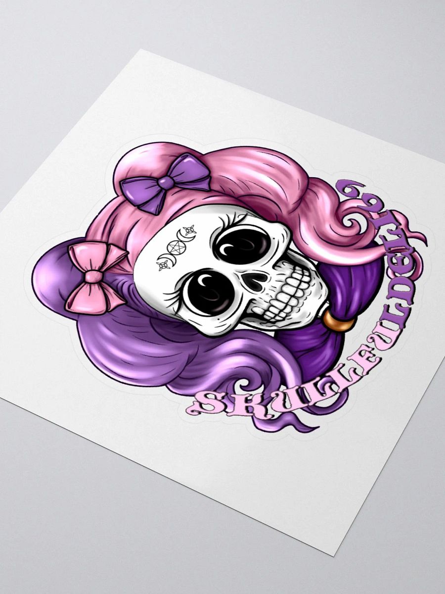 Moonlit Skull Kiss Cut Stickers product image (8)