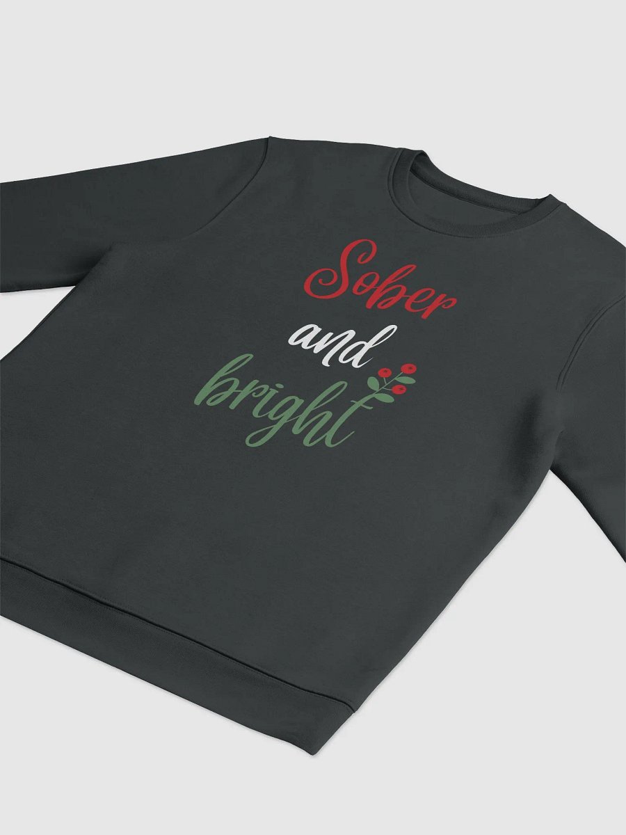 Sober & Bright - Sobriety Christmas Sweater product image (7)