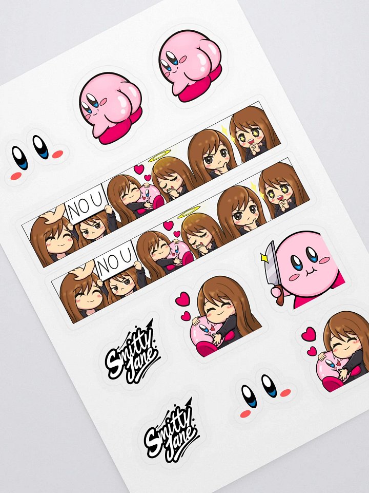 Whimsical smittyjane sticker sheet ʕ•́ᴥ•̀ʔっ product image (1)