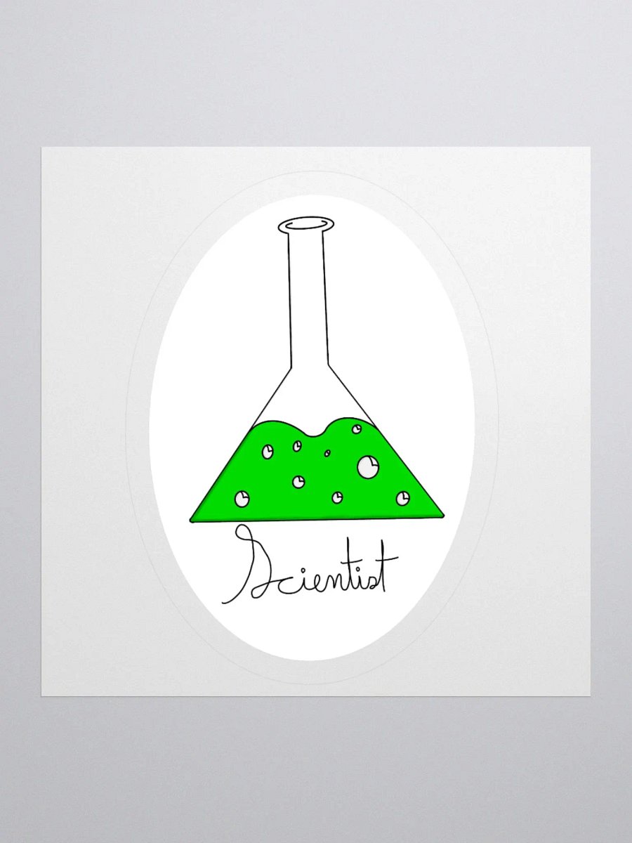Scientist Sticker product image (3)