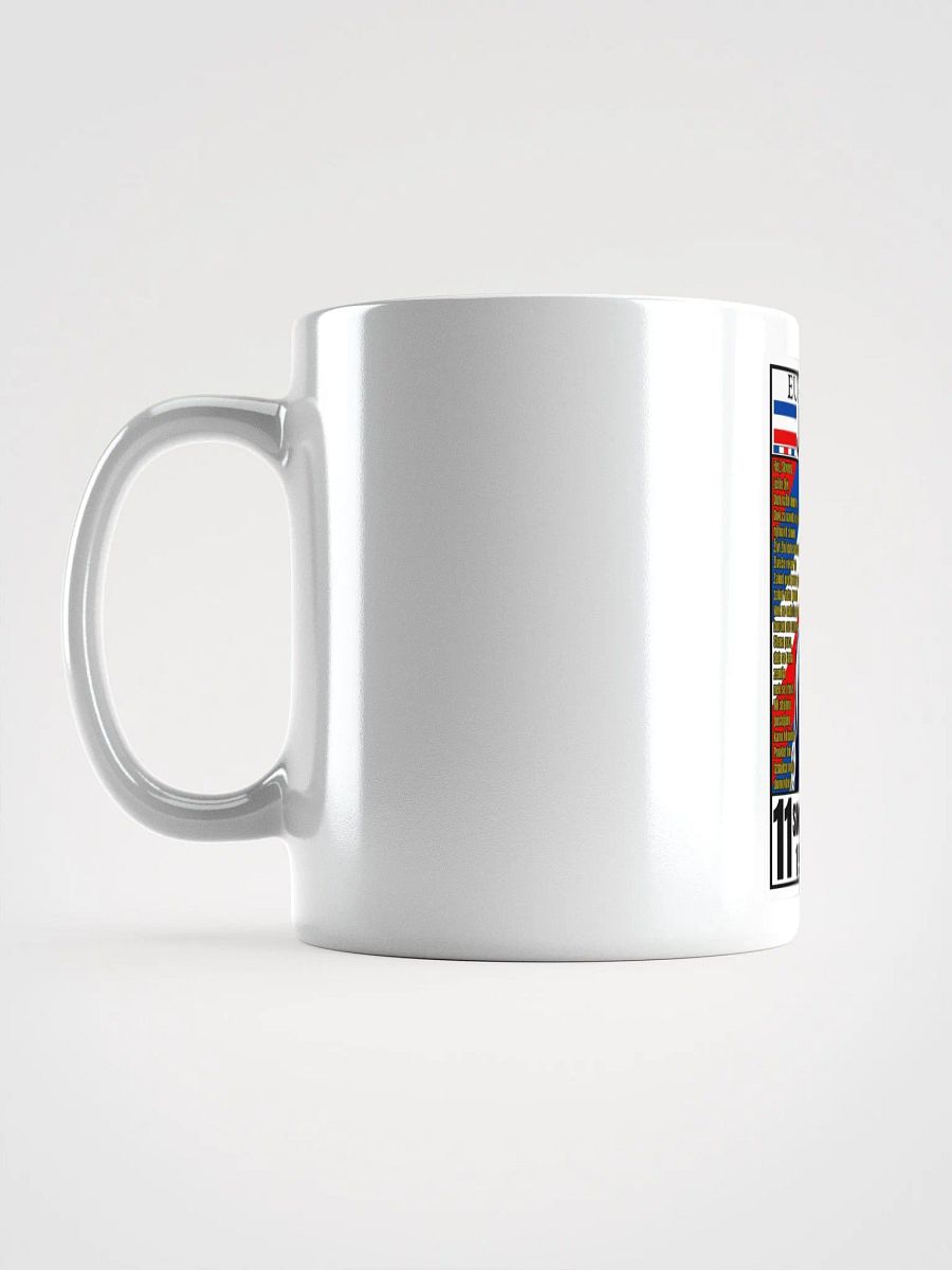Siniša Mihajlović (SR Jugoslavija) EURO 2000 White Glossy Mug by Mugz Sublimation product image (3)