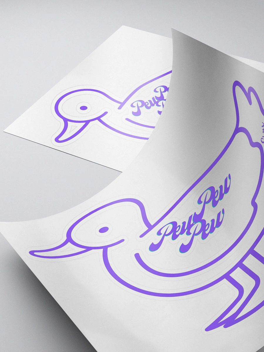 Pew pew pew (kiss sticker) product image (4)