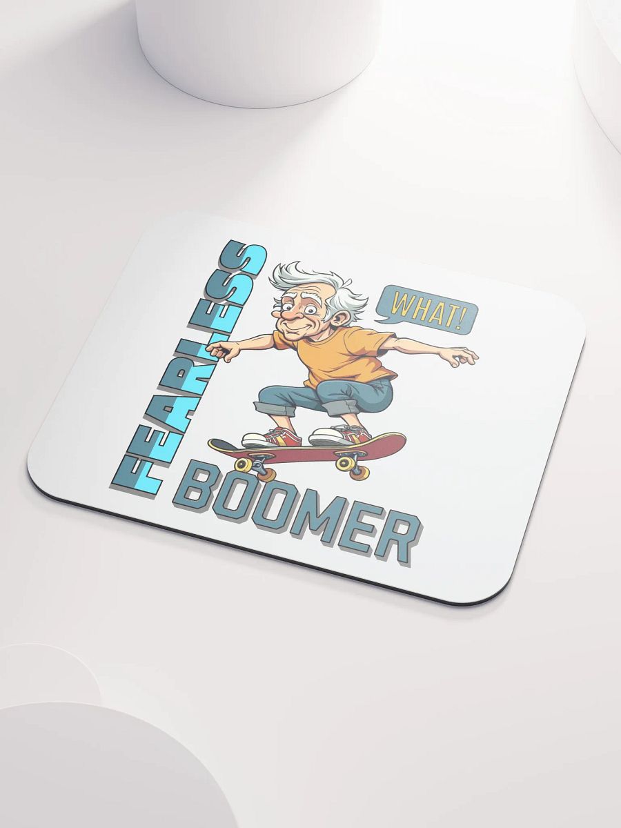Fearless Boomer Skateboarding Energy Mouse Pad product image (3)
