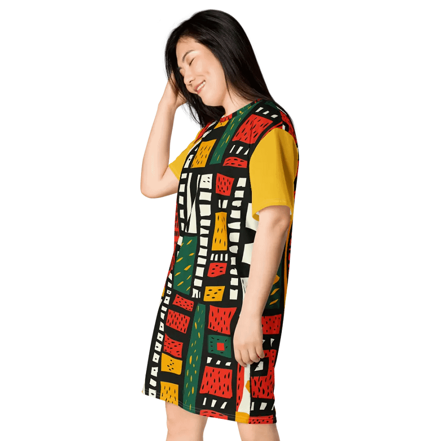 Tribal Harmony T- Shirt Dress product image (11)