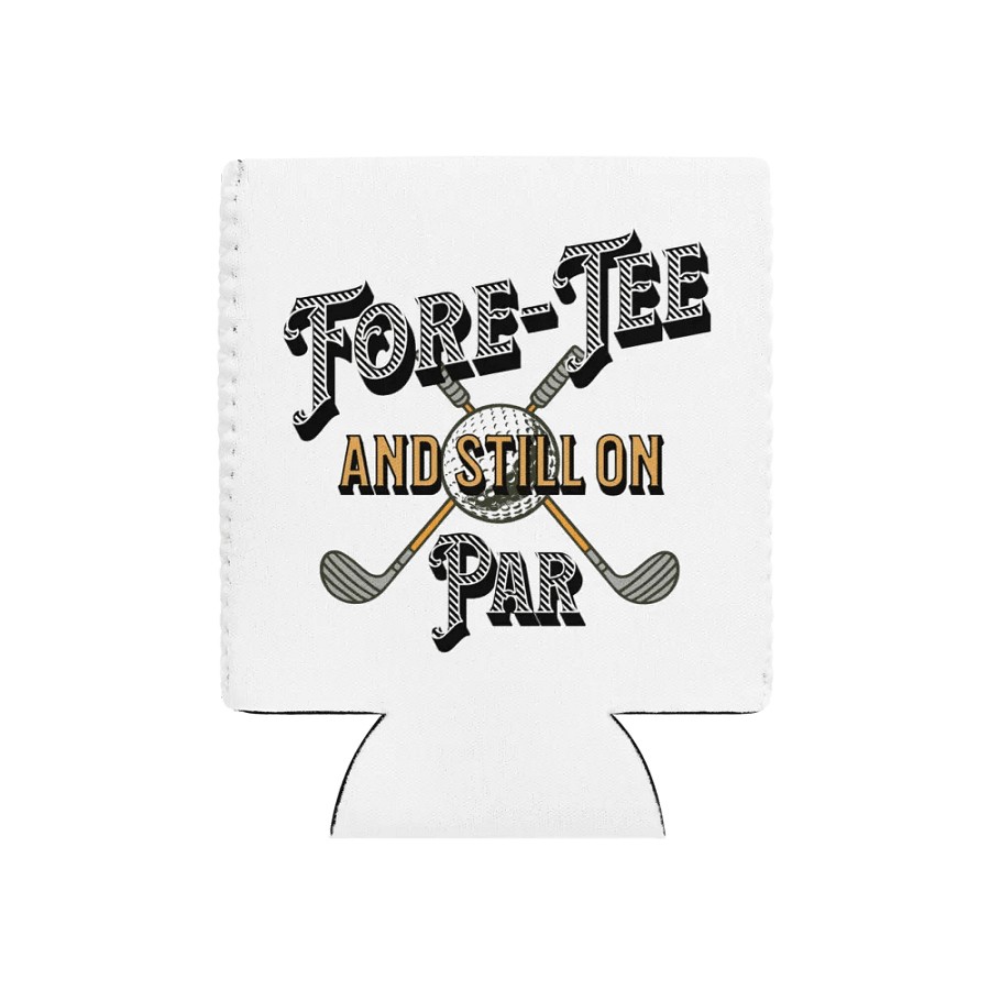 Fore-Tee And Still On Par Golf Vintage Club Can Cooler product image (1)