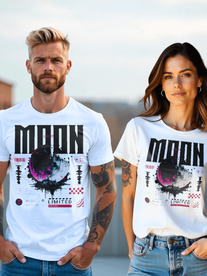 Pink Moonlight | Unisex Bella+Canvas Supersoft T-Shirt product image (1)