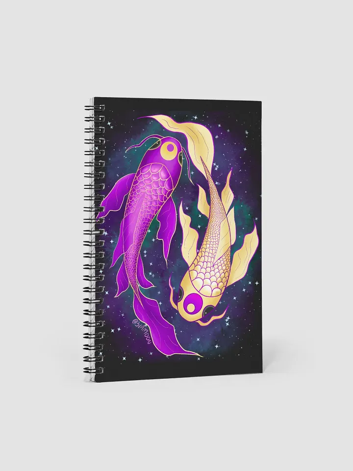 Moonie Koi Spiral Notebook product image (1)