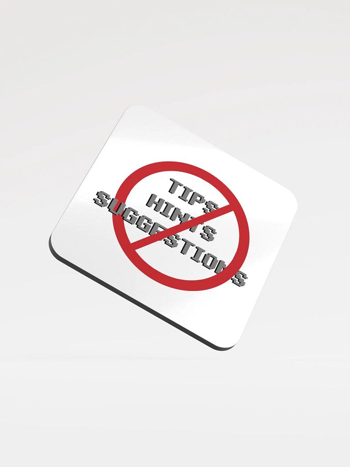 No Hints Coaster product image (1)