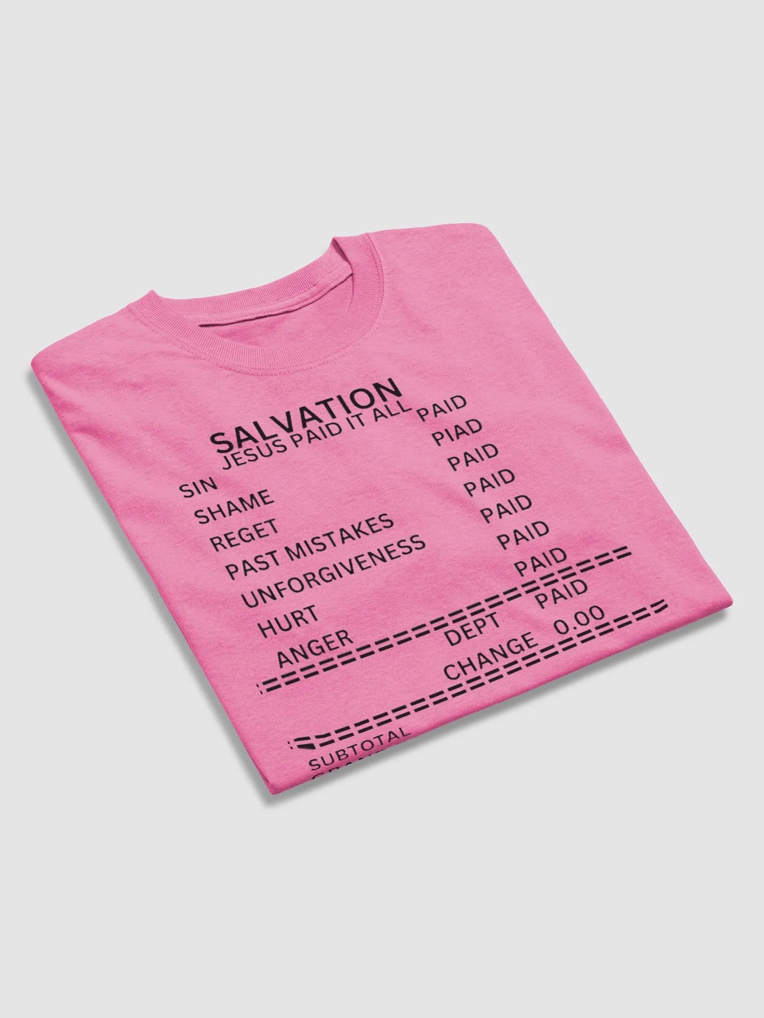 JESUS PAID IT ALL T-SHIRT product image (32)