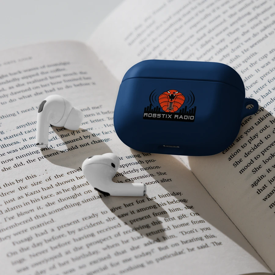 ROBSTIX RADIO AIR POD CASE BLUE product image (20)