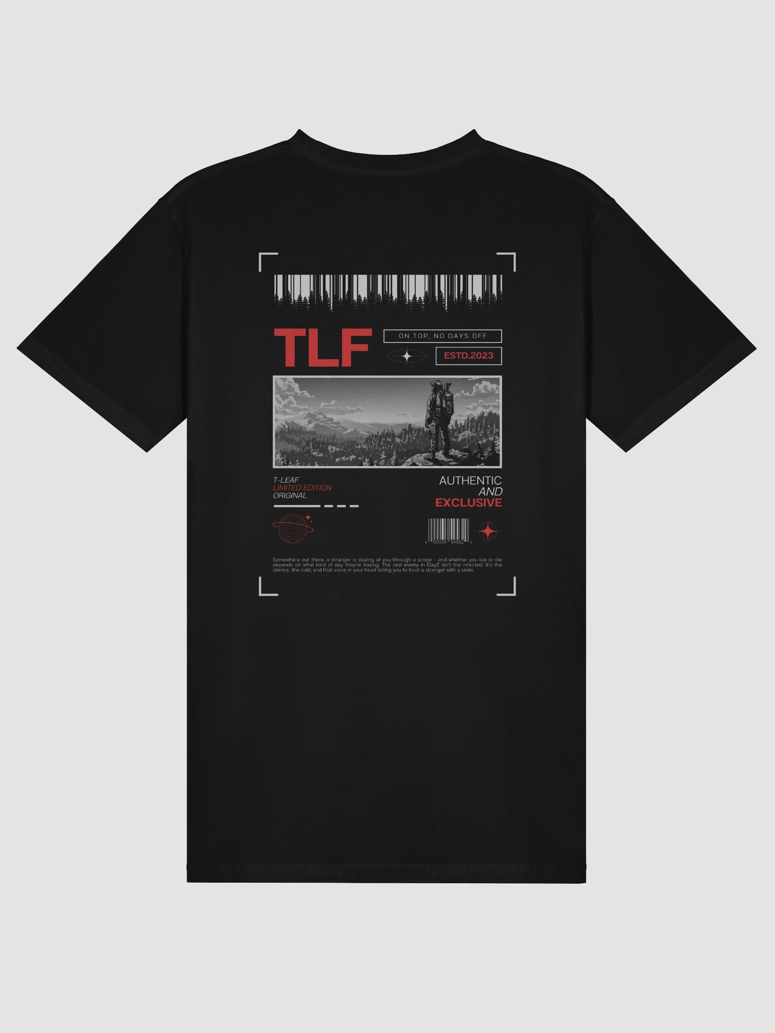 'TLF Exclusive' V2, BACK Design, Graphic T-Shirt product image (3)