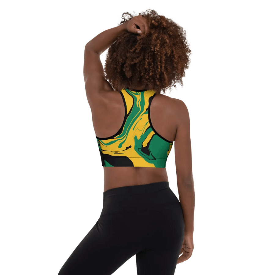 Swirl Sensation Padded Sports Bra product image (3)