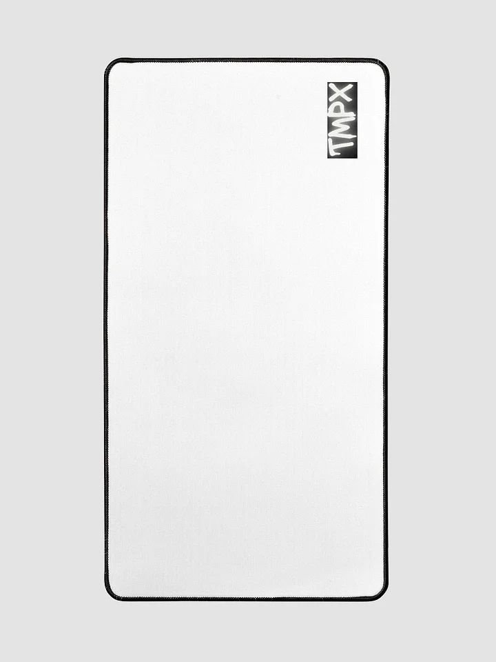 Glowing White Desk Mat 15.5" x 31.5" product image (2)