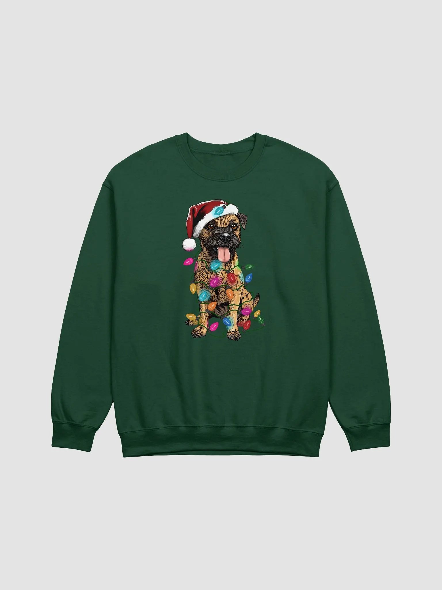 Funny Border Terrier Christmas Sweatshirt product image (8)
