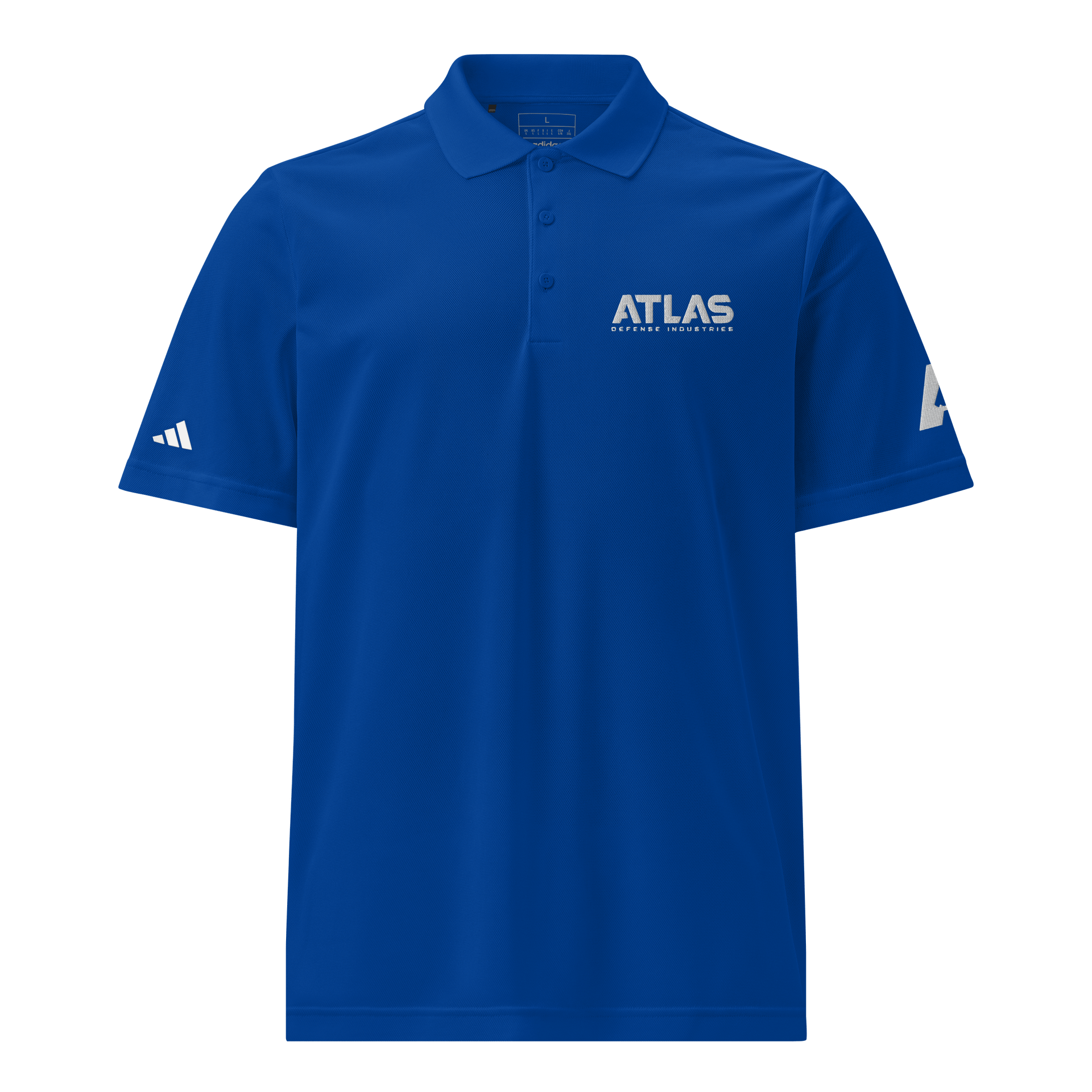 'ATLAS' Premium Blue Polo product image (1)