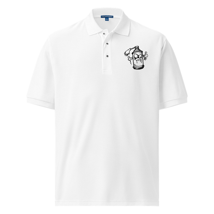 Graffiti Spray Can Doodle Polo Shirt product image (1)