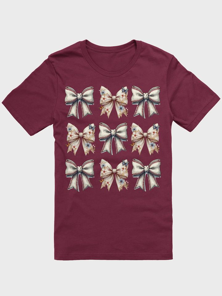 Spring Bows Baseball Elegant Decorative T-Shirt product image (6)