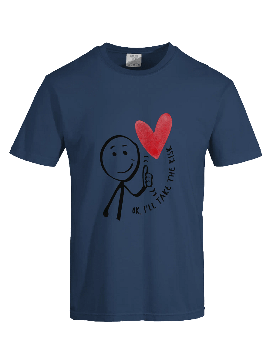 Ok, I'll Take the Risk Heavyweight T-Shirt product image (64)