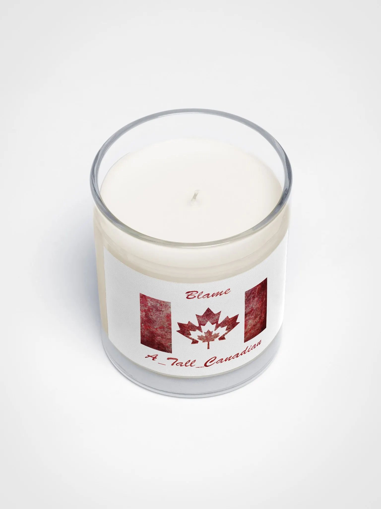 Blame Canadian Glass Jar Candle product image (3)
