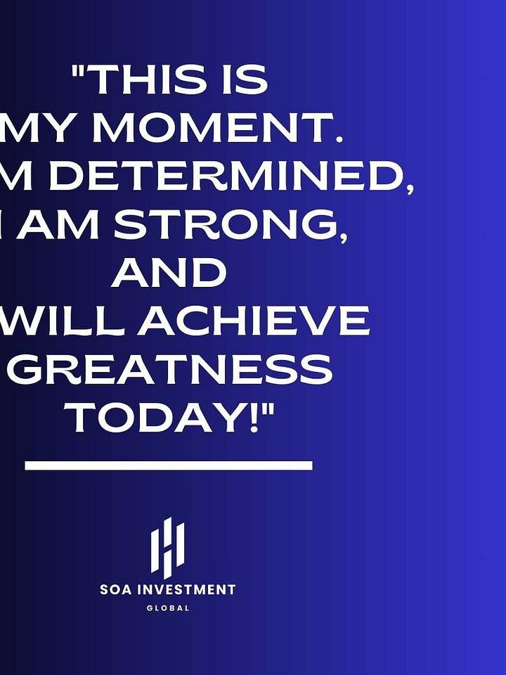 Fuel your daily grind with unstoppable motivation! 💻 Transform your workspace with this empowering 1080x1080 affirmation wallpaper. Unlock your greatness today! product image (1)