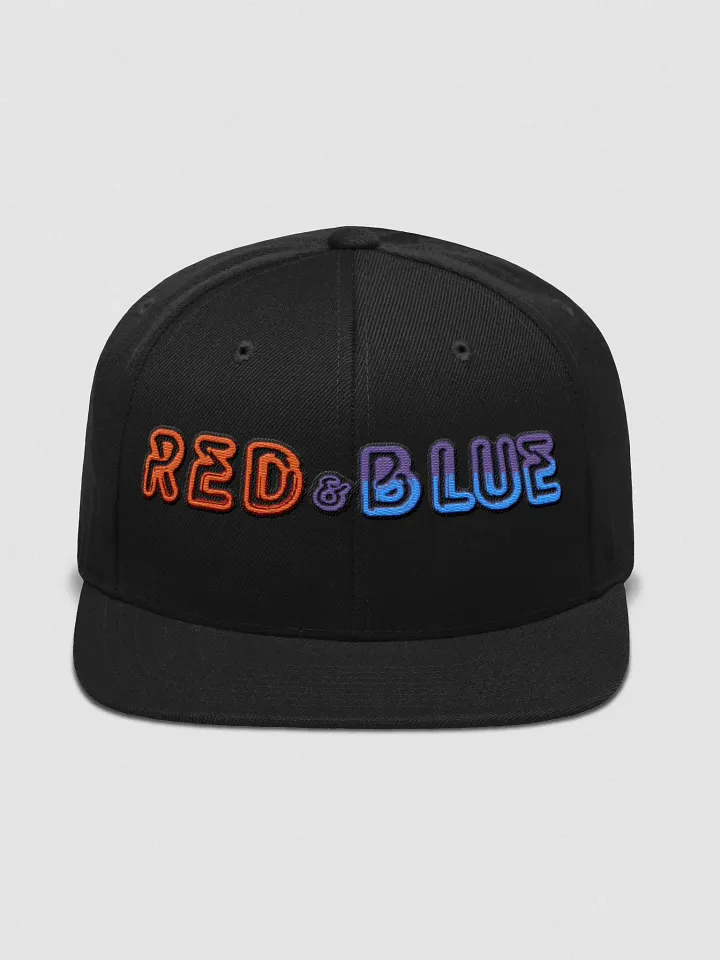 Red & Blue™ Logo Snapback Cap product image (1)