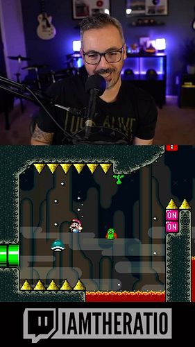 I am both useful and stupid. 🤣 Baron of Shell
- Naraka (Part 1) #Twitch #Ratio #Mario #SMW #Kaizo #iamtheratio #SNES