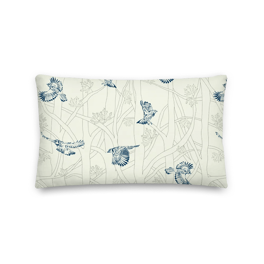 Jabbering Jays Forest Premium Pillow product image (11)