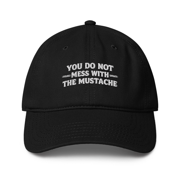 Mustache Power Baseball Cap product image (1)