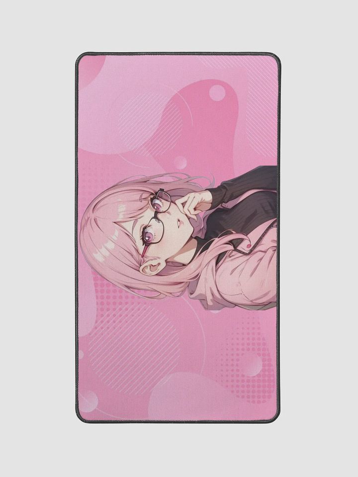 (PINK WAIFU) K Desk Mat 12" x 22" product image (1)