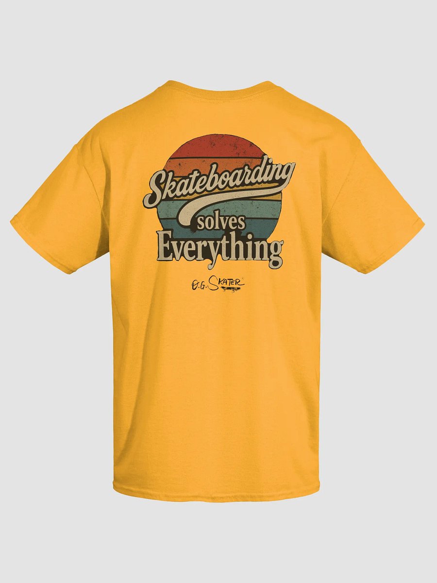 (1970) “Skateboarding Solves Everything” product image (1)