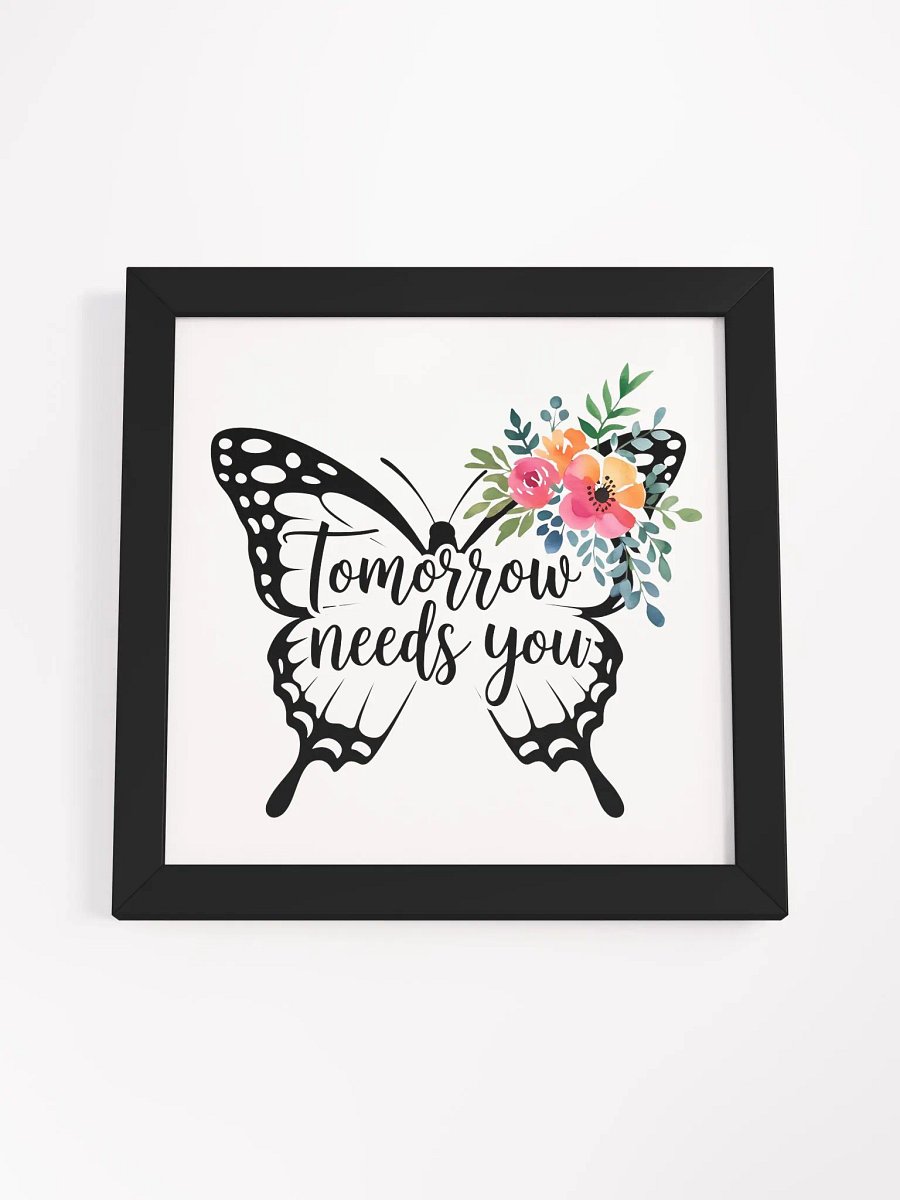 Butterfly Encouragement Framed Poster product image (58)