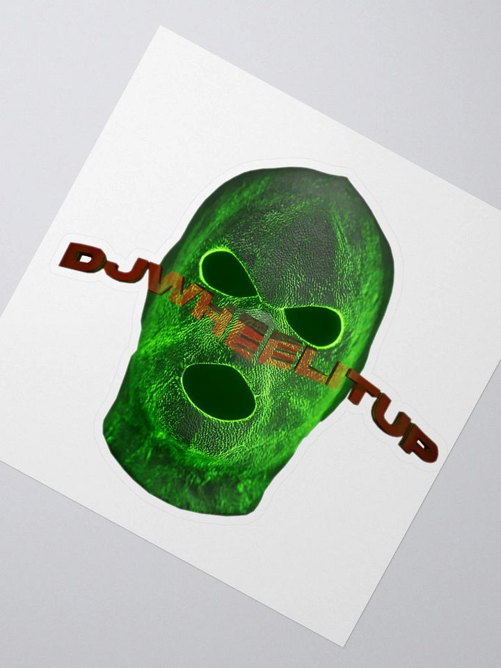 Dj Wheel It Up | Balaclava Sticker | Variation 01 product image (2)