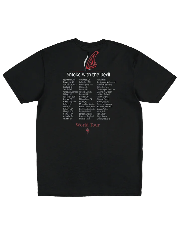Smoke with the Devil Tour Tee product image (2)