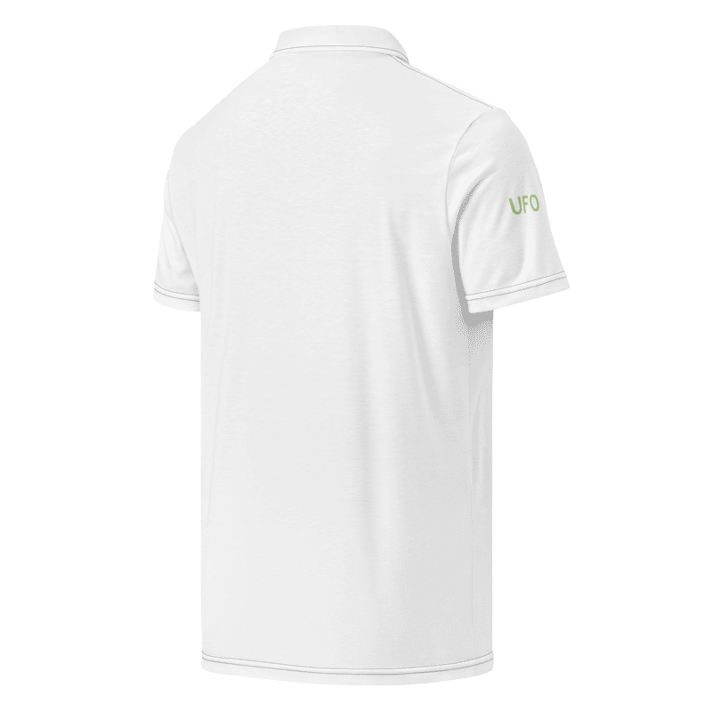 Earthling Alien Geek believe Sci Fi Men's All-Over Print Slim Fit Polo Shirt product image (7)