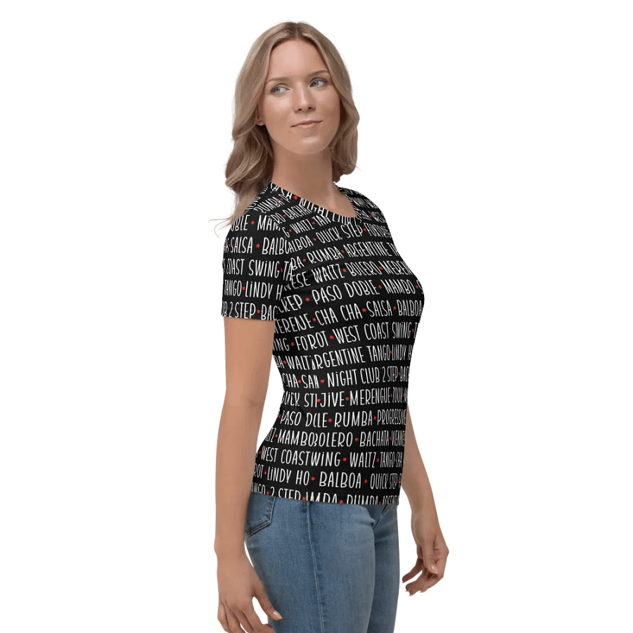 Women's Ballroom Dance T-Shirt product image (4)