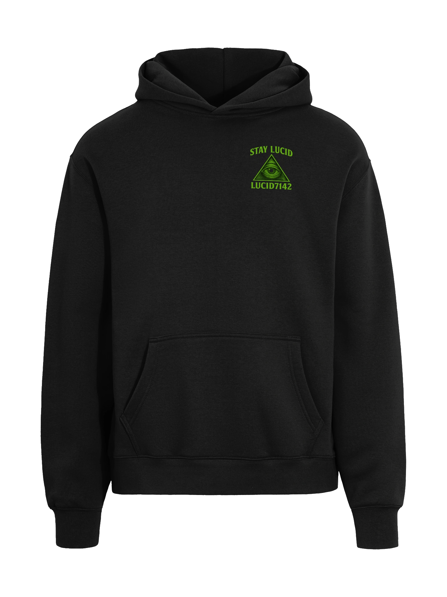 Lucid7142 – “Stay Lucid” Neon Vision Premium Hoodie product image (11)