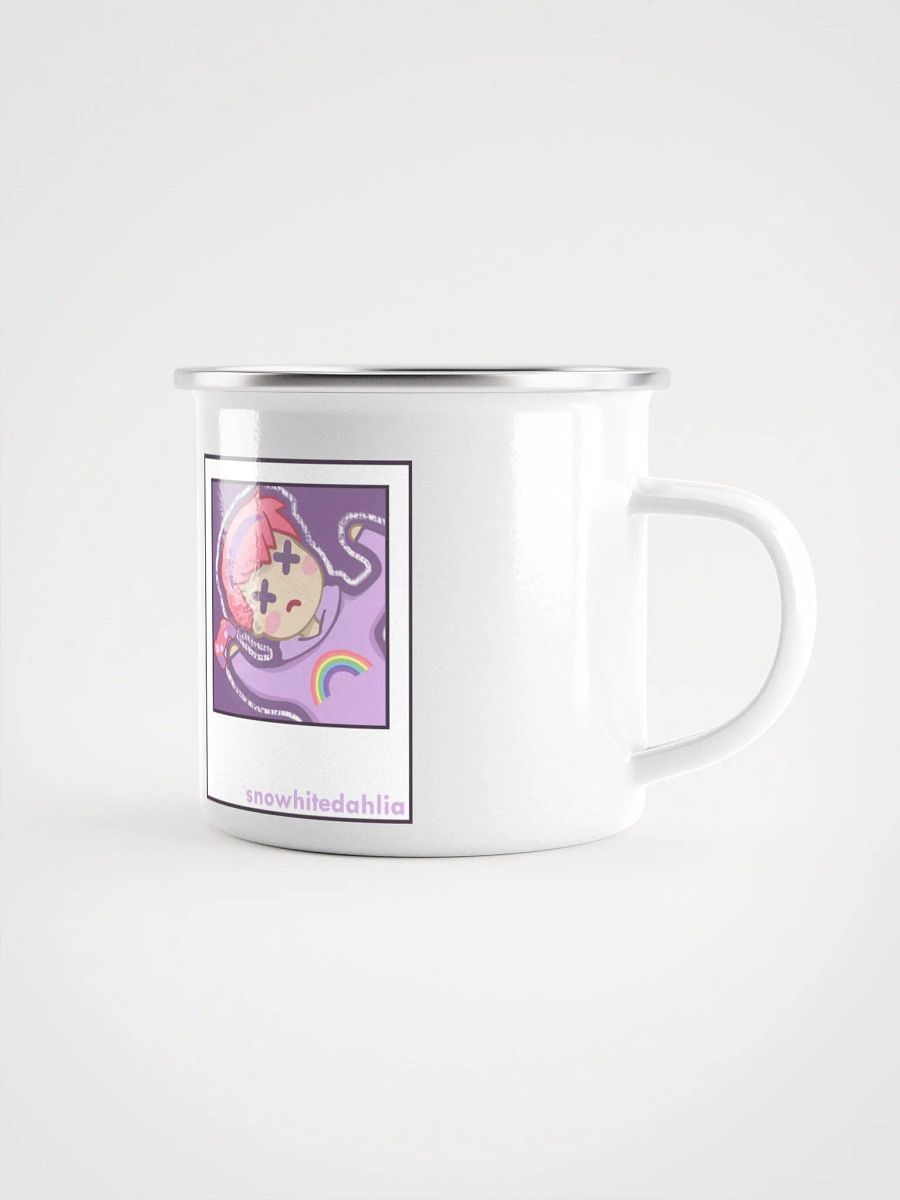 RIP Dahlia Enamel Mug product image (3)