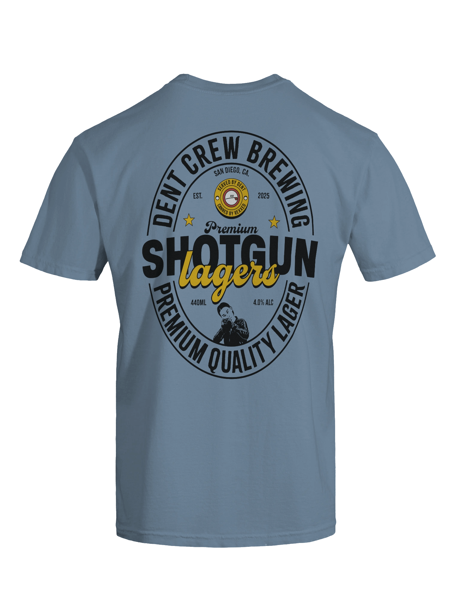Shotgun Lagers served by DENT T-Shirt product image (9)