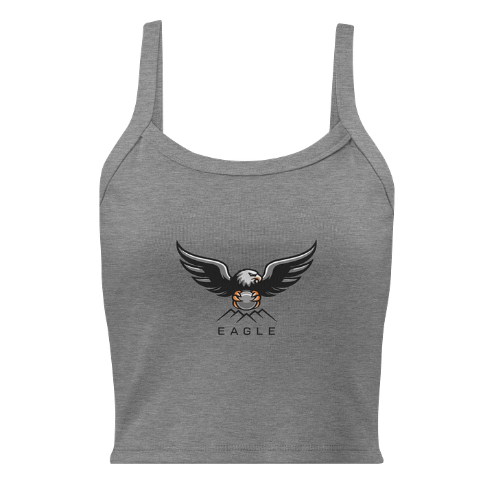 Women’s Micro-Rib Tank Top Eagle Design – Stretch Fit XS-2XL product image (1)