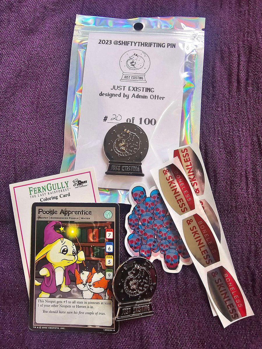 CLEARANCE! Just Existing 1.5 inch pin product image (3)